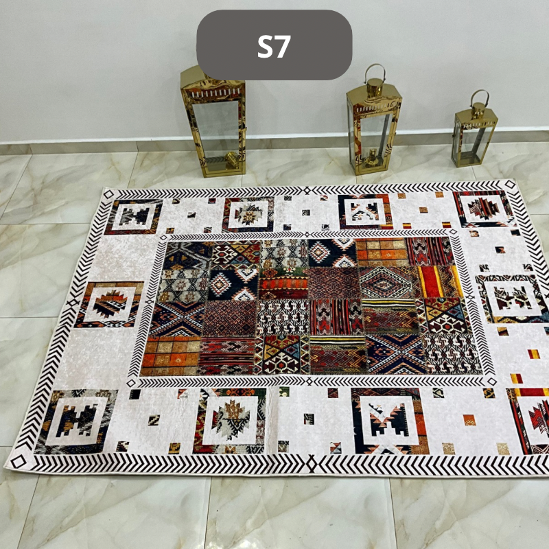 Tapis de salon rectangulaire moderne  - Image 8